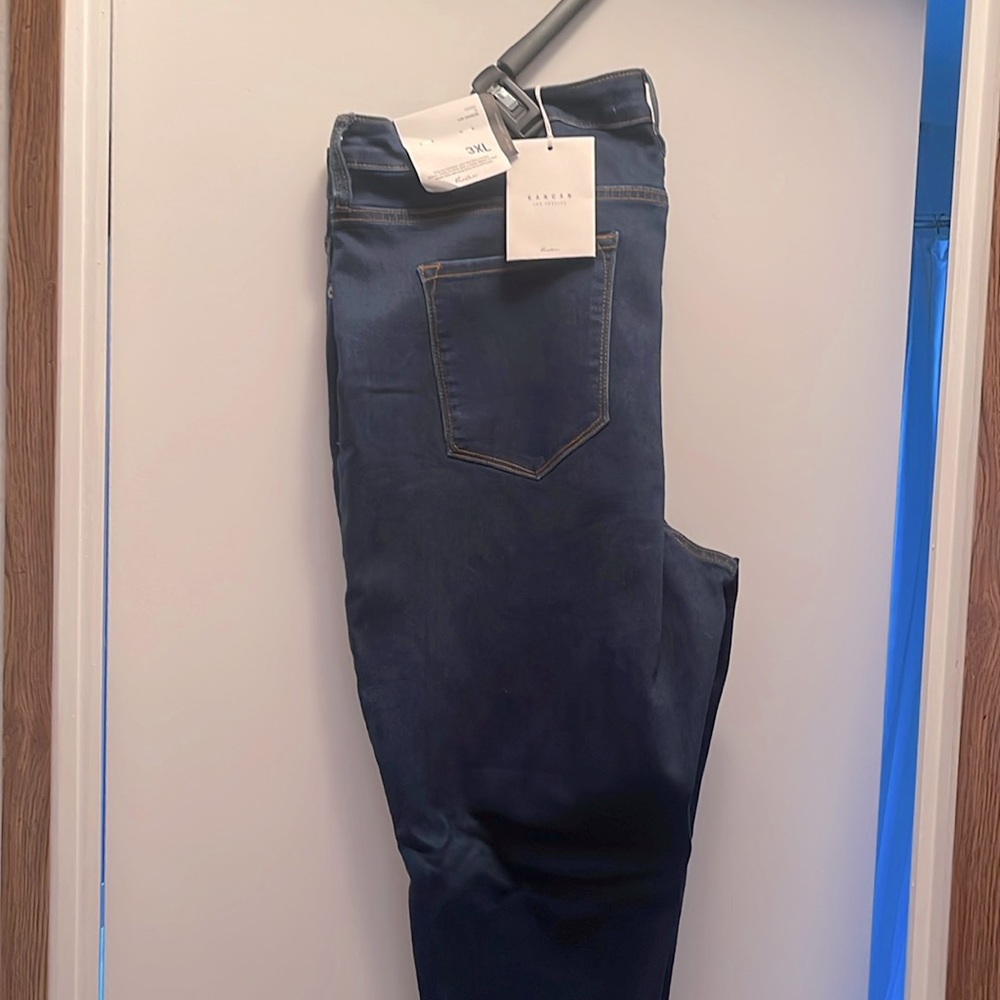 NWT Kancan Blue Jeans size 3xl 30 inch inseam
